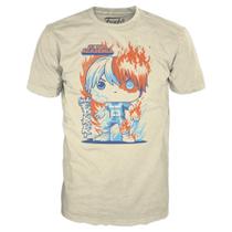 Funko Pop! Tee encaixotado: My Hero Academia - Shoto Todoroki -