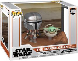 Funko Pop Television Moments The Mandalorian with the Child 390 - Mandalorian - Star Wars