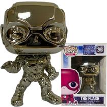 Funko Pop The Flash Cromado Heroes Justice League 208