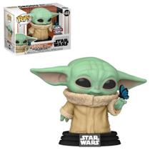 Funko Pop The Mandalorian 468 Baby Yoda Grogu w/ Butterfly