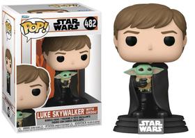 Funko Pop! The Mandalorian - Luke Skywalker W Grogo Baby Yoda 482 Funko Pop! The Mandalorian - Luke Skywalker W Grogo Baby Yoda 482