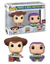 Funko Pop! Toy Story Woody & Buzz Lightyear 2 Pack Exclusivo
