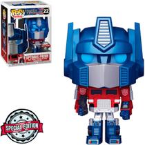 Funko Pop Transformers Optimus Prime Metallic 22 Special Ed