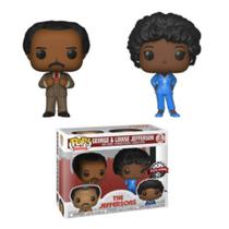 Funko Pop TV The Jeffersons, George e Louise, pacote com 2 Funko Pop TV The Jeffersons, George e Louise, pacote com 2