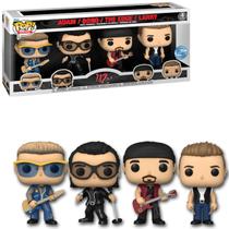 Funko Pop U2 Bono Adam The Edge Larry Pack 4 Pop! Rocks U2