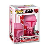 Funko POP! Vinil Bobblehead - O Mandaloriano (Dia dos Namorados)