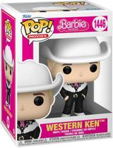 Funko Pop Western Ken 1446 Filme Barbie The Movie Boneco Cowboy Filme Colecionável Original