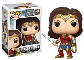 Funko Pop Wonder Woman 206 Liga Da Justiça