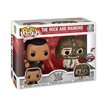 Funko POP! WWE: The Rock vs. Mankind (2 Pack) - Walmart Ex
