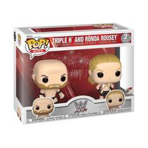 Funko Pop Wwe Triple H And Ronda Rousey 2-Pack Funko Pop Wwe Triple H And Ronda Rousey 2-Pack