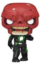 Funko Pop Zombie Caveira Vermelha Marvel Zombies Marvel Collector Corps Exclusivo