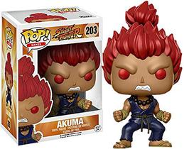 Funko Street Fighter POP Jogos Akuma Figura de Vinil Exclusiva