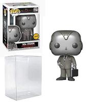 Funko Vision 50's Chase Edition Pop 714 Pop TV: Wanda Vision Vinyl Figure (Empacotado com EcoTek Protector to Protect Display Box)