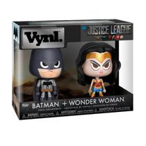 Funko Vynl Batman + Wonder Woman Pack DC Liga da Justiça