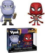 Funko Vynl Marvel: Thanos & Homem-Aranha de Ferro Multicolorido