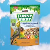 Funny birdy calopsitas e agapornis 350g - Supra