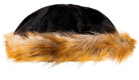 Fur Hat Dress Up America Mini Shtreimel para crianças marrom