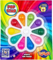 Fura bolha spinner xl colorido fidget toy - POP STAR