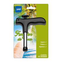 Fura coco inox 13cm yazi