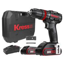 Furad. Paraf. Imp. 1/2 20v 75 N.m Kh370.1 Brushless 2 Bat 2.0a.h Bi-volt - KRESS