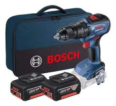 Furadeira Bosch 2 Baterias 18v 4ah Gsb18v-50 + Bolsa Sem carregador