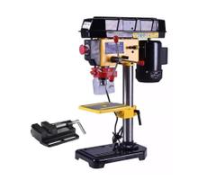 Furadeira De Bancada 1/2'' 13mm 5 Vel Fg13 Ferrari + Morsa 220v