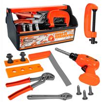 Furadeira De Brinquedo Com Kit Ferramentas Acessórios De Construção Infantil Furadeira De Brinquedo Com Kit Ferramentas Acessórios De Construção Infantil