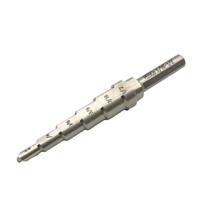 Furadeira de degrau TEMO M35 Cobalt Double Flute 6 tamanhos 4,76-12,7 mm