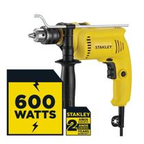 Furadeira de impacto 1/2" 600 watts com velocidade variável e reversível - SDH600 - Stanley