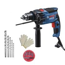 Furadeira De Impacto 1/2 pol 850w Gsb 16 re Bosch + Acess