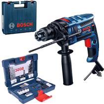 Furadeira de Impacto 1/2 POL 850W GSB16RE com Maleta BOSCH e Estojo 41 Peças