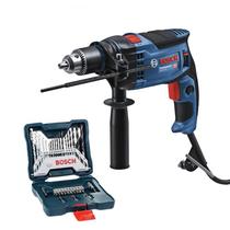 Furadeira De Impacto 1/2 pol Gsb 16 re 850w Bosch + Kit X-line