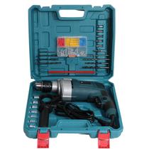 Furadeira de Impacto 1100W com Mandril 13mm e Maleta Potente para Concreto e Metal