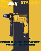 Furadeira de impacto 13mm 1 2 700W VVR 220V SDH700B2 Stanley