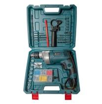 Furadeira De Impacto 220V Reversível 1/2 800W 28 Pçs