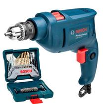 Furadeira de Impacto 3/8" 450W 110V GSB 450 RE com Kit de Brocas 30 Peças 2607017401 BOSCH