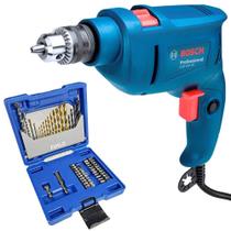 Furadeira de Impacto 3/8 POL 450W com Estojo 41 Peças Brocas e Pontas EVALD
