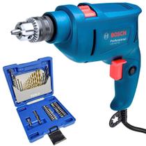 Furadeira de Impacto 3/8 POL 450W com Estojo 41 Peças Brocas e Pontas EVALD Furadeira de Impacto 3/8 POL 450W com Estojo 41 Peças Brocas e Pontas EVALD
