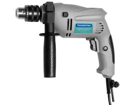 Furadeira de Impacto 500W 1/2" com Empunhadura Auxiliar 220V - Tramontina Furadeira de Impacto 500W 1/2" com Empunhadura Auxiliar 220V - Tramontina