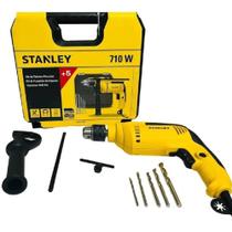 Furadeira De Impacto 710w Com Maleta Sdh710k Stanley 110 ou 220v