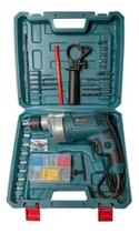 Furadeira de impacto 750w Auto Reverso 2800rpm + Acessórios e Maleta - sh