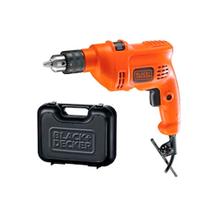 Furadeira de Impacto Black + Decker Com Maleta 3/8 (10MM) 560W 220V Laranja - TM500KB2 Furadeira de Impacto Black + Decker Com Maleta 3/8 (10MM) 560W 220V Laranja - TM500KB2
