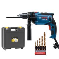 Furadeira de Impacto Bosch 850W GSB 16 RE Profissional com Kit Broca e Maleta Furadeira de Impacto Bosch 850W GSB 16 RE Profissional com Kit Broca e Maleta