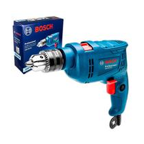 Furadeira de Impacto Bosch GSB 550 RE 550W Mandril 13mm Com Velocidade Variável e Função Reversível Com ou Sem Impacto Concreto Madeira Aço Alvenaria