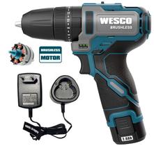 Furadeira De Impacto Brushless 3/8 Parafusadeira 12v Wesco Furadeira De Impacto Brushless 3/8 Parafusadeira 12v Wesco