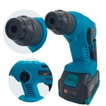 Furadeira de Impacto Elétrica Profissional 3200 r/min 2 Baterias Recarregaveis Aço Madeira e Concreto Furadeira de Impacto Elétrica Profissional 3200 r/min 2 Baterias Recarregaveis Aço Madeira e Concreto