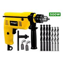 Furadeira De Impacto Force 3/8 500w 127v Titanium - Titanium Platina