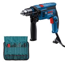 Furadeira de Impacto GSB 13 RE 750W c/ 23 Acessórios Bosch