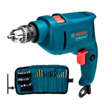 Furadeira de Impacto GSB 450 RE 3/8"" 220 Volts + Jogo de Brocas e Bits X-Line com 30 Peças - 0615A001XN000 - BOSCH