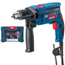 Furadeira de Impacto GSB13RE Bivolt Com Estojo de Brocas 41 Peças BOSCH